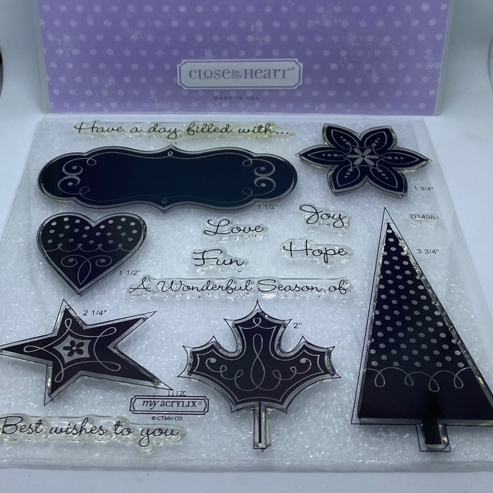 Close to my Heart  « A wonderful Season » Stamps set
